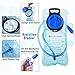 RoryTory 2 Liter Hydration Pack Water Bladder for Backpack Set | Includes Compact Hydration Reservoir Bag + Cleaning Drying Kit for Outdoor Hiking, Backpacking, Cycling, Climbing, Running, Traveling