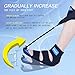 Plantar Fasciitis Night Splint Drop Foot Brace, Ankle Support with Adjustable Elastic Strap for Effective Relief from Plantar Fasciitis, Achilles Tendonitis and Calf Pain