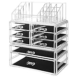 Songmics UJMU08T Makeup Cosmetic Organizer Jewelry Storag