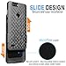 ZTE Blade Z Max Case, Cellularvilla Holster Belt Clip Kickstand Case with Tempered Glass Screen Protector for ZTE Blade Zmax Pro 2, ZTE Sequoia, ZTE Blade Z Max, ZTE Z982 (Black)