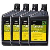 John Deere Original Equipment TURF-GARD 32 oz. 10W-30 Oil #TY22029 (PACK OF 4)