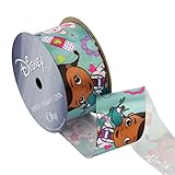 Offray Doc McStuffins Craft Ribbon, 1-/2-Inch by 9-Feet, Turquoise Lambie