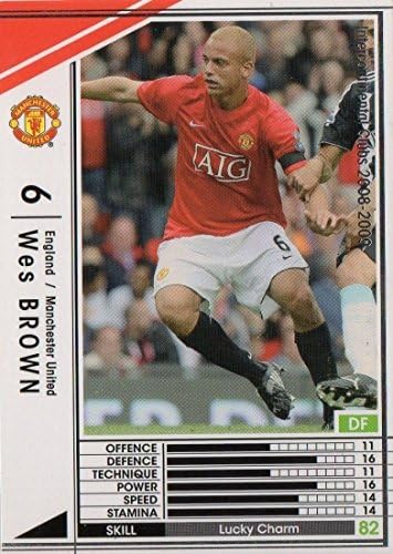 Amazon Wccf 08 09 マンチェスター ユナイテッド 白 114 ウェズ ブラウン トレカ 通販