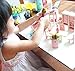 Glamorway Baby Kids Play Pretend Toy Design Wooden Doll Furniture Dollhouse Miniature Toy Children Gifts for Bunk Bed