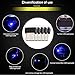 Car USB Atmosphere Light - WENTS 7PCS Car USB Lighting Universal Mini USB LED Wireless Car Interior Lighting Neon Lights for Car (7 colour)