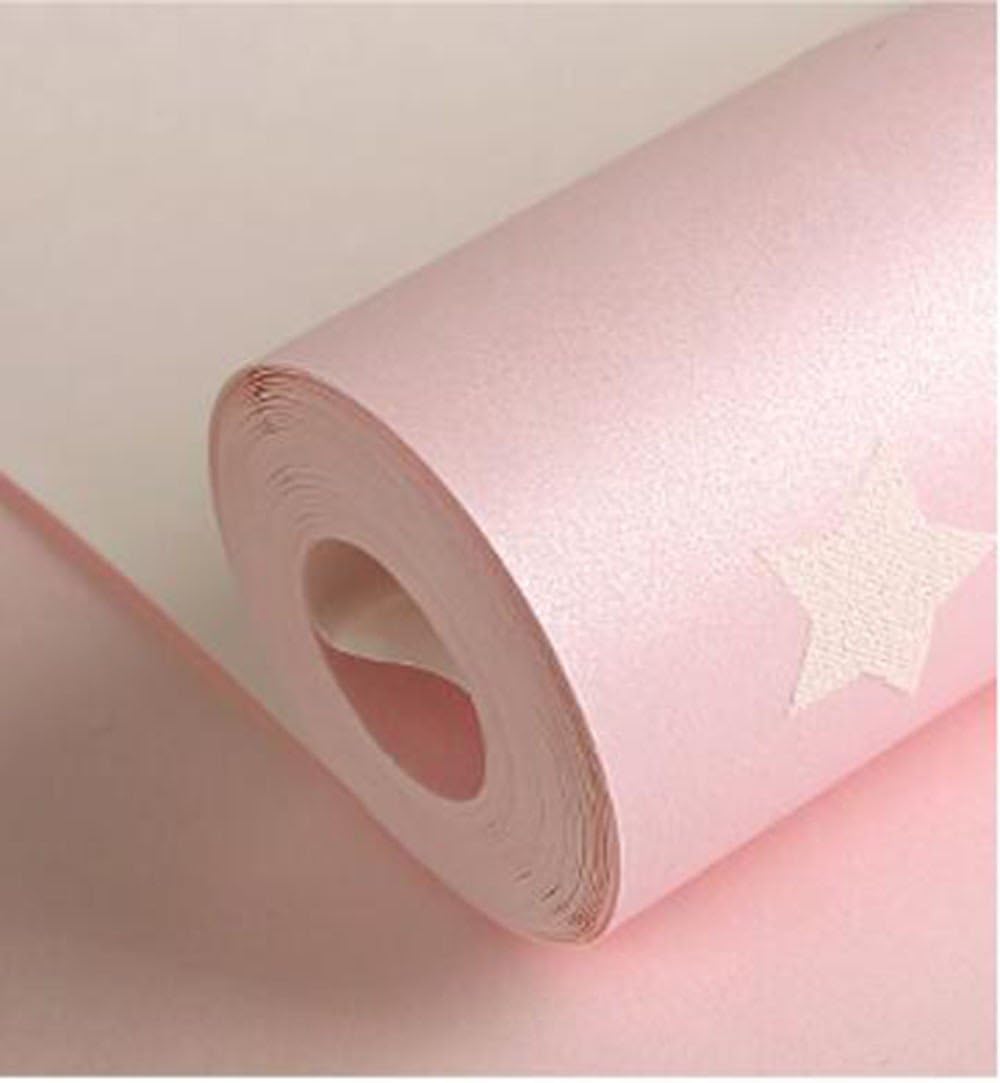 Self-adhesive wallpaper 3D Luminous Dormitory Children's Room Bedroom TV background wall sticker, powder