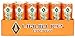 Liquid Ice Energy Drink, Citrus Pop, Orange, 12 Fl Oz, 24 Count