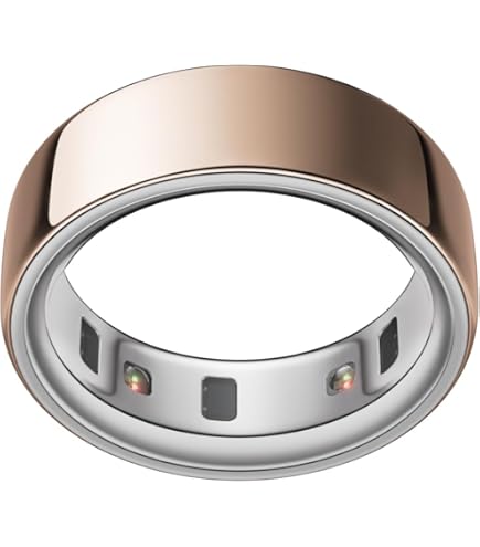 Amazon.com: Oura Ring Gen3 Horizon - Rose Gold - Size 8 - Smart