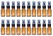 Juvale 30ml Glass Refillable Spray Bottle - Cosmetic Perfume Mist - 20 Piece Set