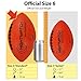 NIGHTMATCH Light Up LED Football - Official Size 6 - Extra Pump and Batteries - Perfect Glow in The Dark American Football with Spare Batteries - Waterproof Glow Football with a Bright LED (STANDARD)