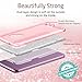 ESR Makeup Glitter Case Compatible for The Samsung Galaxy S9, Glitter Sparkle Bling Case Protective Cover [Three Layer][Supports Wireless Charging] for Galaxy S9 5.8 inch, Pink(Released in 2018)