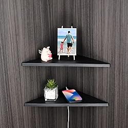 evron Corner Mounting Shelf,Easy to Install Wall