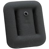 Sea Pearls Vinyl Coated Lead Lace Thru Style Hard Weights - Black, 2Pounds