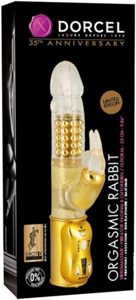 Dorcel Gold Limited Edition Orgasmic Rabbit Vibrator - Image 4