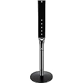 VAIIGO Heavy Duty Parking Sign Base Cast Iron 48" Parking Sign Post, Heavy Duty Cast Iron Sign Holder Base, Movable Sign Stand Suitable for Hanging Warning, Notice, Guiding Sign Display Stand (Black)