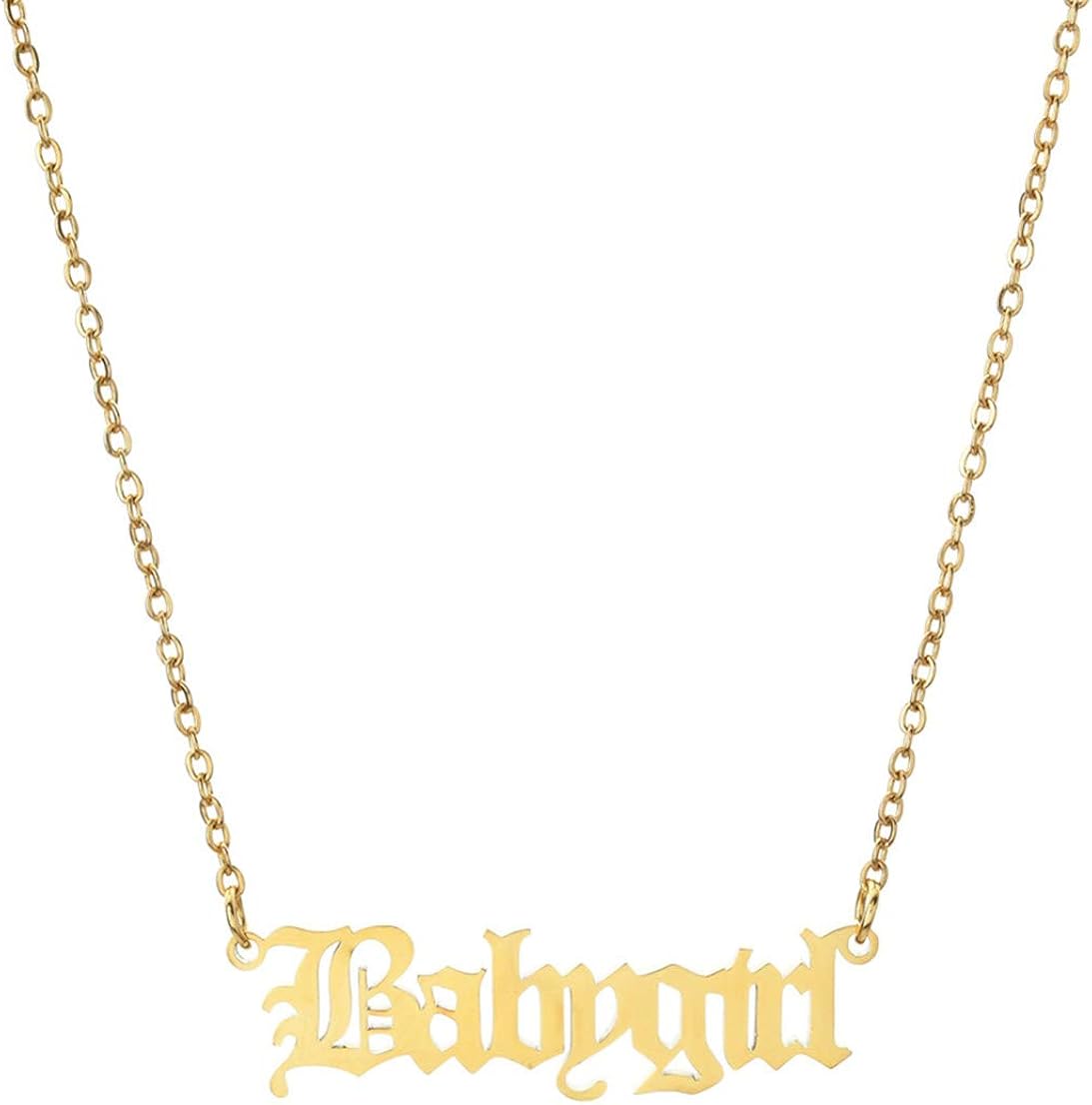 Was Heißt Kette Auf Englisch Beeinch Englisch Brief Anhänger Halsketten Edelstahl Kette Choker