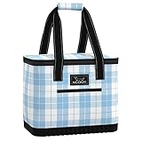 SCOUT The Stiff One Cooler Bag, Insulated Soft Cooler Bag, Leak Proof Large Picnic or Beach Cooler with Hard Bottom (Multiple Patterns Available)