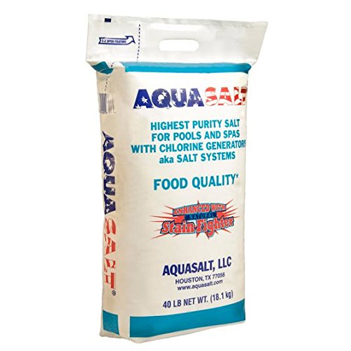 Buy AQUASALT Chlorine Generator Salt for Swimming Pools Qty. 6 (40 Lb
