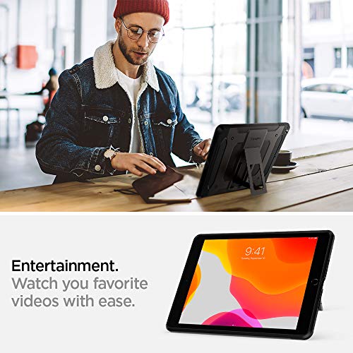 Spigen Tough Armor Tech Compatible con Apple iPad 10.2 (2019) Funda - Gunmetal - Imagen 4