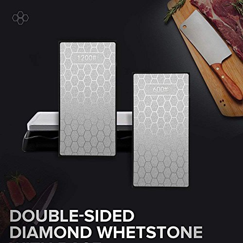 image for Akeruzi Diamond Knife Sharpening Stone,Double-sided Whetstone Is Used 