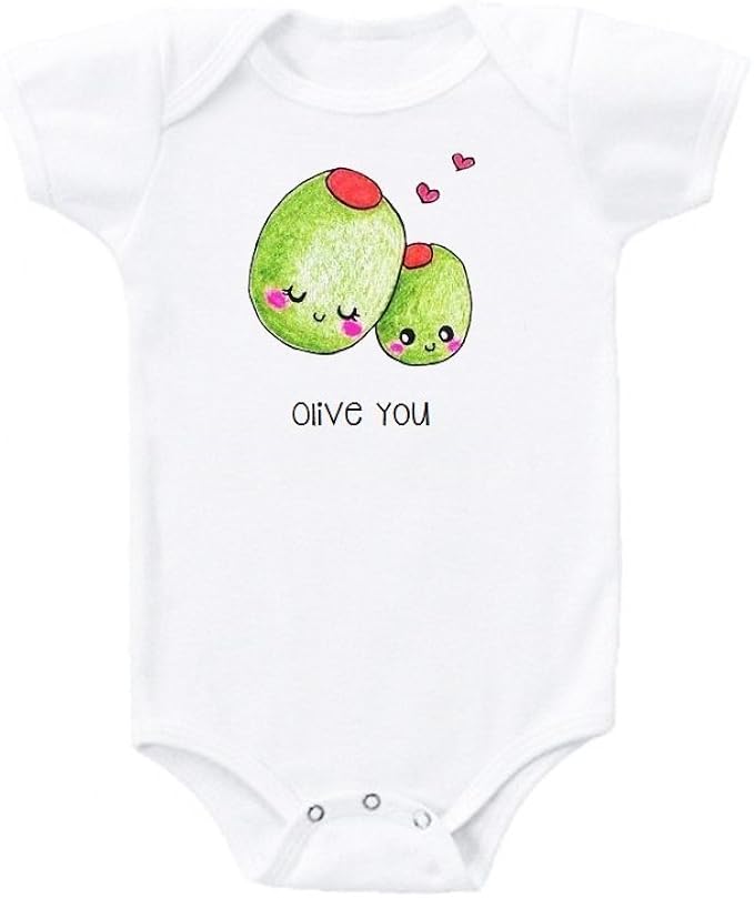 olive green onesie baby