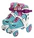PlayWheels Disney Doc McStuffins Kids Big Wheel Quad Roller Skates - Junior Size 6-9