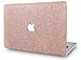 KECC Compatible with MacBook Pro 13 inch Case 2020-2025, 2016-2019 Release M2 M1 A2338 A2289 A2251 A2159 A1989 A1706 A1708 Plastic Hard Shell Case, Rose Gold Sparkling
