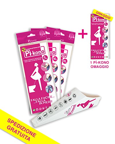 title=Formato convenienza 25 Pì-kono + OMAGGIO 1 Pí-Kono per amica- Cono monouso per
