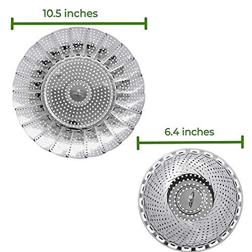 Large Vegetable Steamer Basket Set