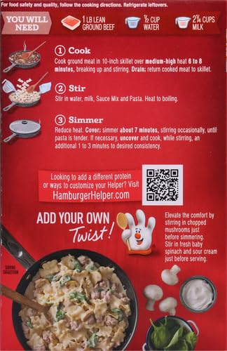 HAMBURGER HELPER DELUXE BEEF STROGANOFF, 5.5 OZ