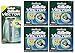 Vector Plus Razor Handle + Vector Plus Refill RazorBlades 4 ct. (Pack of 4) + FREE LA Cross Manicure 74858