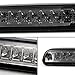 AKKON - Fits 2008-2016 Ford F250/350/450/550 Superduty Pickup Black Smoked LED Tail Light+Smoked LED 3RD Brake Light Lamp Combo