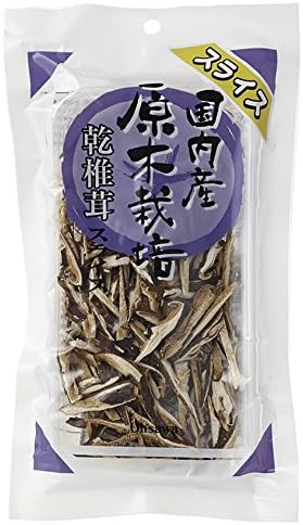 Domestic dry shiitake mushroom (sliced)