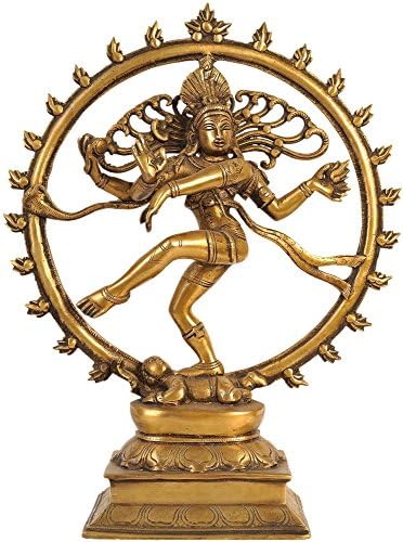 Gathbandhan Aone India 13-inch Nataraj Brass Statue