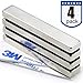 Four Piece DIYMAG Super Strong Rectangular Block Neodymium Magnets, DIY, Building, Scientific, Craft, and Office NdFeB Permanent Neodymium Magnets - 60 x 10 x 5 mm