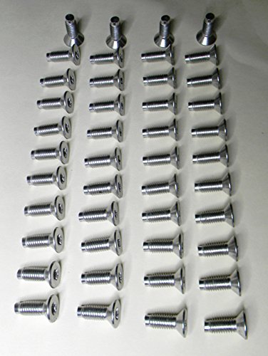 Jeep Wrangler Torx Bolts 44-Piece Torx Bolt Set For Jeep Wrangler – Fits Windshield, Door, Tailgate (CJ, YJ, TJ) Yj Jeep Wrangler Accessories - Foto 4
