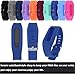 HWHMH Replacement Band/Replacement Clip Holder for Fitbit One (No Tracker) (Navy)