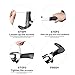 MEETLOCKS Bike Handlebar Grips Cycling Comfort Ergo Soft Non-Slip-Rubber Hand Grip Professional for MTB BMX Mountain Black