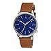 KOMONO Unisex KOM-W2000 Winston Analog Display Japanese Quartz Brown Watch