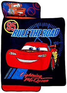 Disney Cars Toddler Rolled Nap Mat, Rule The Road