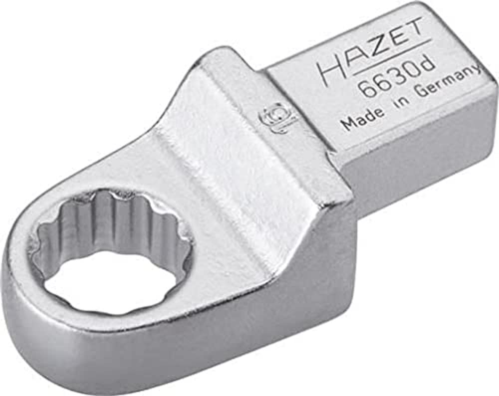 HAZET 6630D-16 62.9 mm 12-Point Traction Profile Insert Box-End Wrench - Chrome-Plated