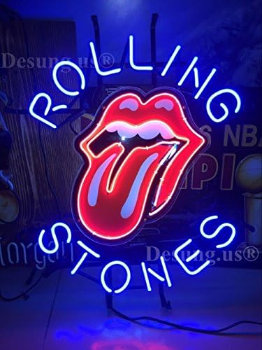 19"x15" R OLLIGN S Tones Custom Handmade Glass Tube Neon Light Sign 3-Year Warranty-Unique Artwork! U290
