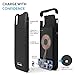Press Play iPhone X Battery Case (Apple Certified) with Qi Wireless Charging Nero iPhone 10 Portable Charger Slim Charging Case 4200mAh Extended Battery Pack Power Cases Juice Bank Cover (Black)