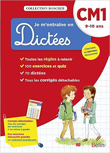 Amazonfr Boscher Je Mentraîne En Dictées Cm1 2017 - 