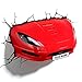 3DLightFX Vehicles Red Sports Car 3D Deco Light