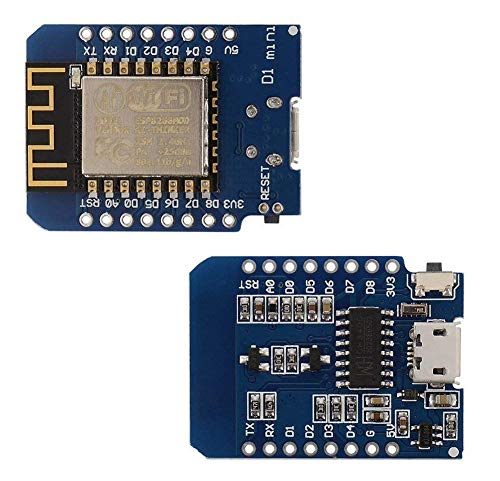 IZOKEE D1 Mini NodeMcu Lua 4M Bytes WLAN WiFi Internet Development Board Base on ESP8266 ESP-12F for Arduino, 100% Compatible with WeMos D1 Mini (Pack of 3)
