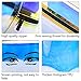 Holographic Iridescent Makeup Bag, Hologram Cosmetic Bags Large Toiletries Pouch Handy Makeup Pouch, Wristlets Organizer Women Clutch Evening Bag, Valentines Day Gifts, Eye Pattern