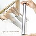 WORATON Under Cabinet Lighting,Touch On/Off Function,3000K Warm White Kitchen Cabinet Lighting, 33 LED Light Bar for Wardrobe,Closet,Shelf, Under Counter Lighting(1 Pack)