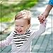 The Cutest Baby Bandana Bib Set By Aubrey and Ethan-8 Cute Unisex Organic Cotton Drool Bibs For Boys And Girls-Ultra-Absorbent Burp Cloth For Feeding, Teething And Drooling Newborns, Babies, Toddlers