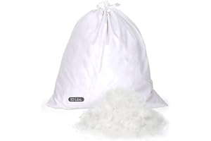 East Coast Bedding Bulk 10/90 Goose Down Feather Blend - White & Gray - Premium Quality Fill for Pillows, Comforters, Sofa Cushions, Upholstery - RDS Certified - Available in 5, 10, 20 lbs